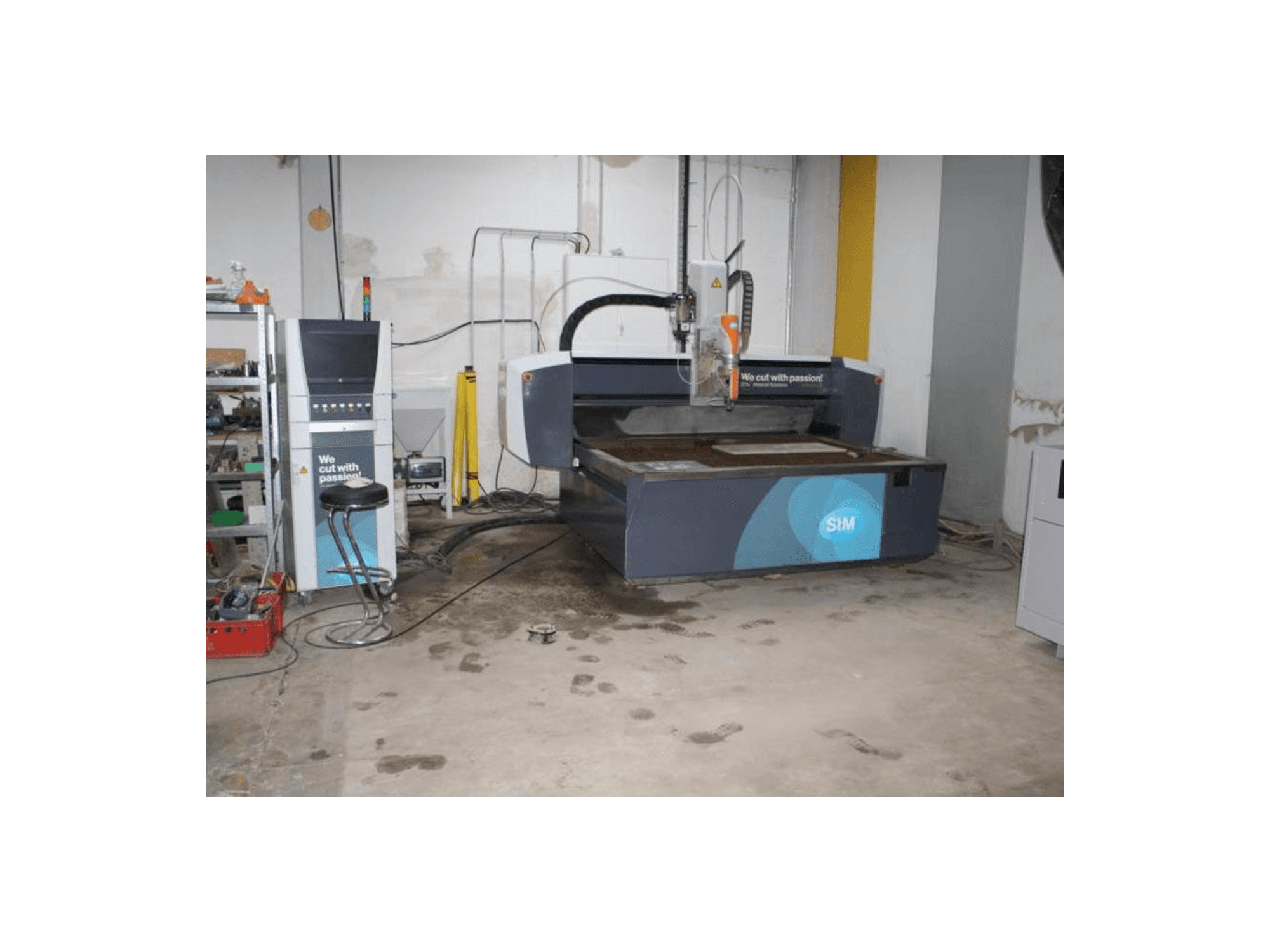 Vista Frontal da STM PremiumCut 3D 68 máquina