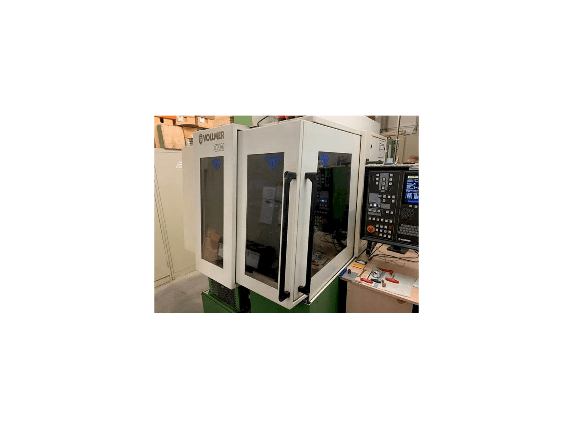 Vista Frontal da VOLLMER QW72 P máquina