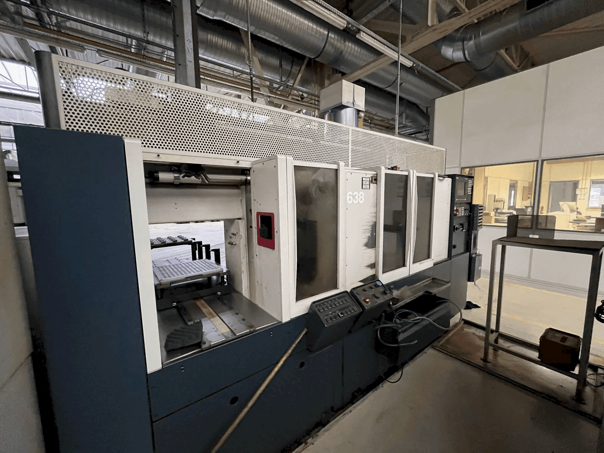 Vista Frontal da SPINNER PD-CNC máquina