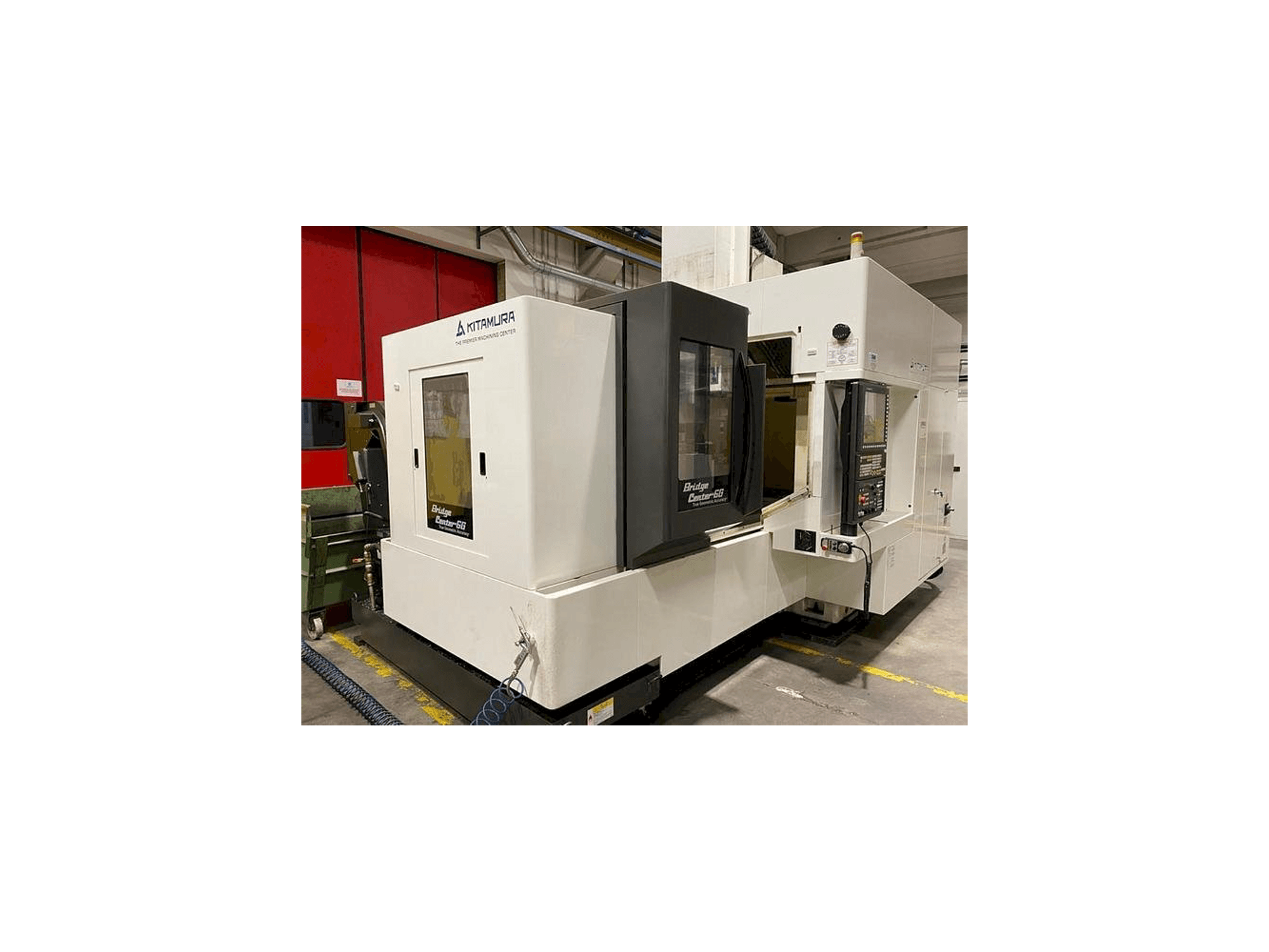 Vista Frontal da Kitamura Bridge 6G máquina