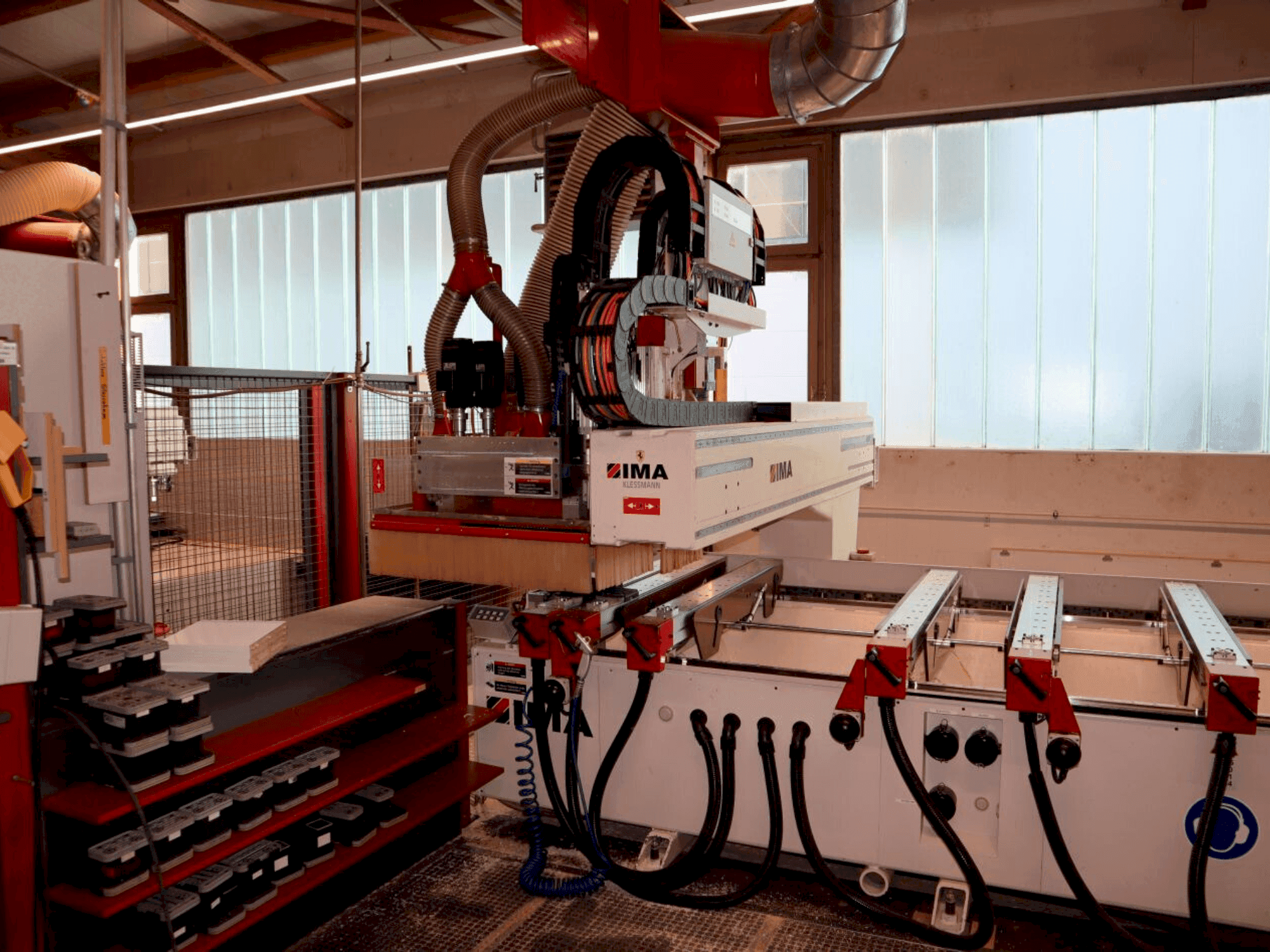 Vista Frontal da IMA BIMA 410 120/400 máquina