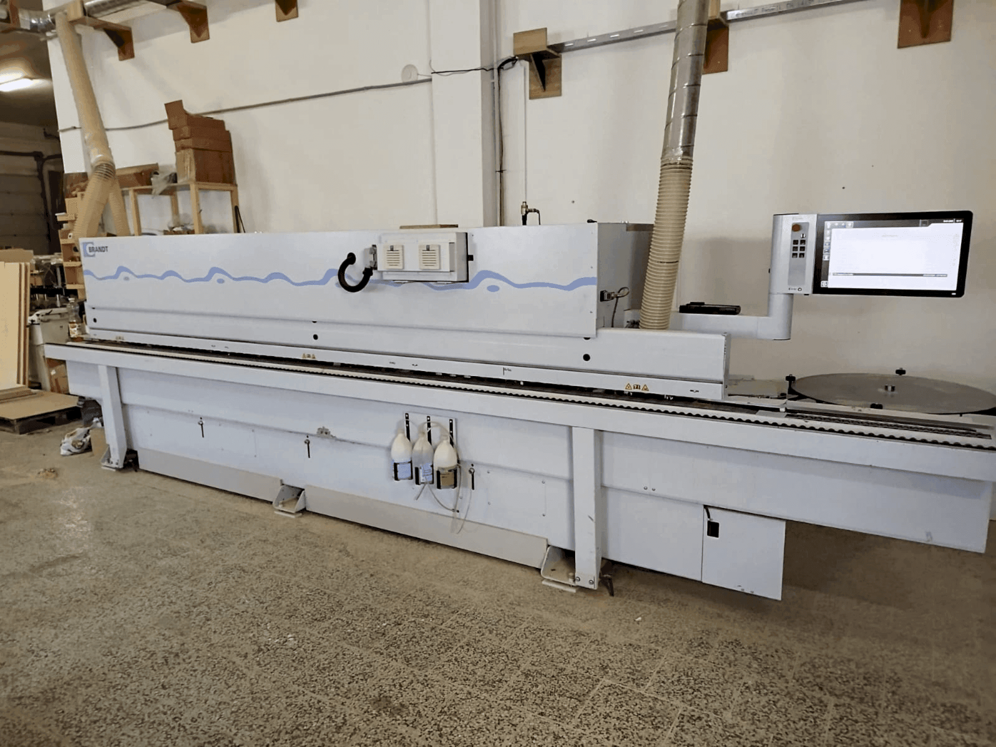 Vista Frontal da BRANDT KDF 650 Highflex 1650 máquina