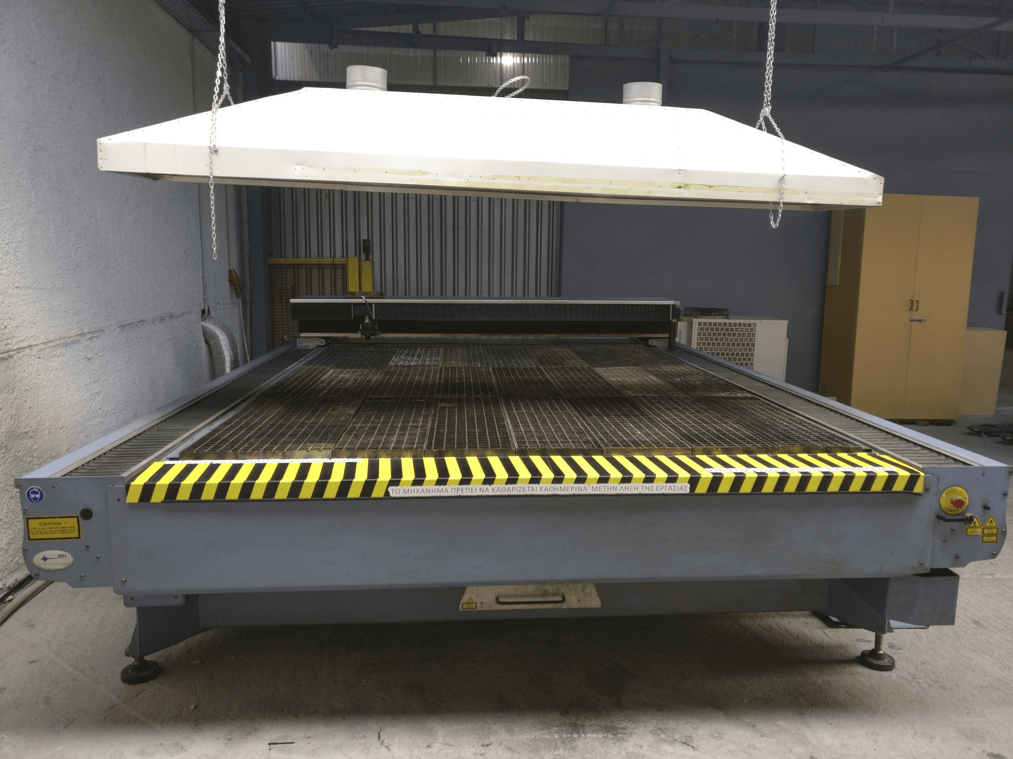 Vista Frontal da SEI Laser MERCURY 603 máquina