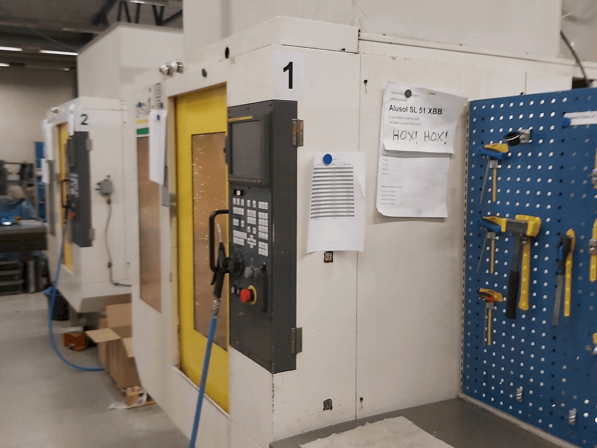 Vista Frontal da FANUC Robodrill alfa-T14iA máquina