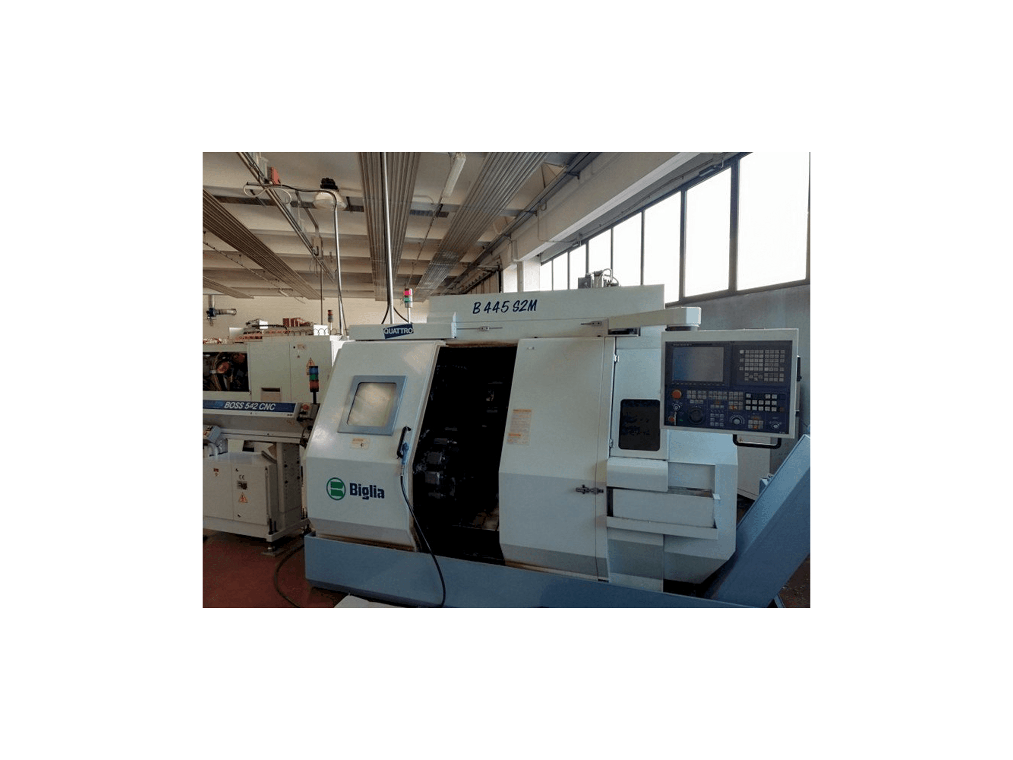 Vista Frontal da Biglia B 445 S2M máquina