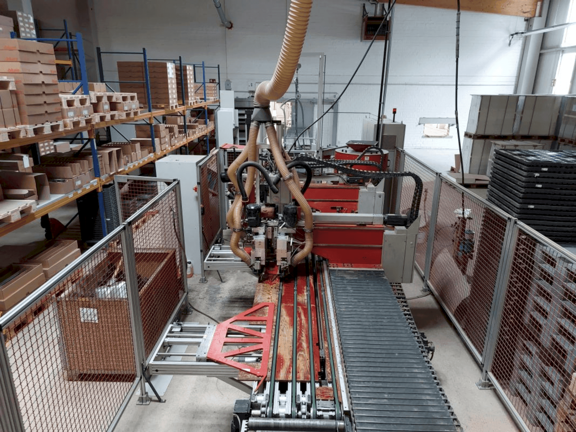 Vista Frontal da Priess & Horstmann BMA-DLS-CNC máquina