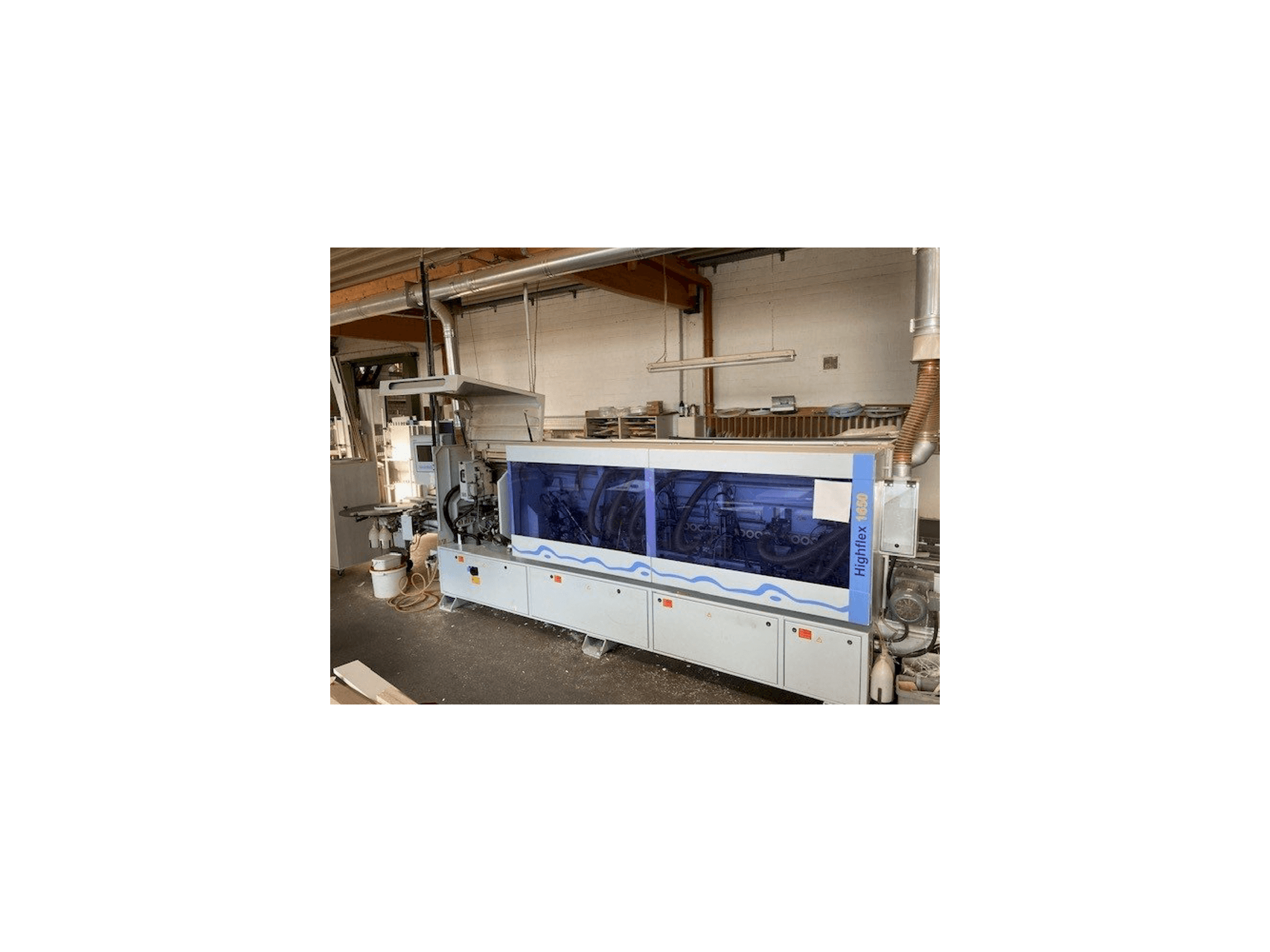 Vista Frontal da HOMAG Brandt KDF 650 máquina