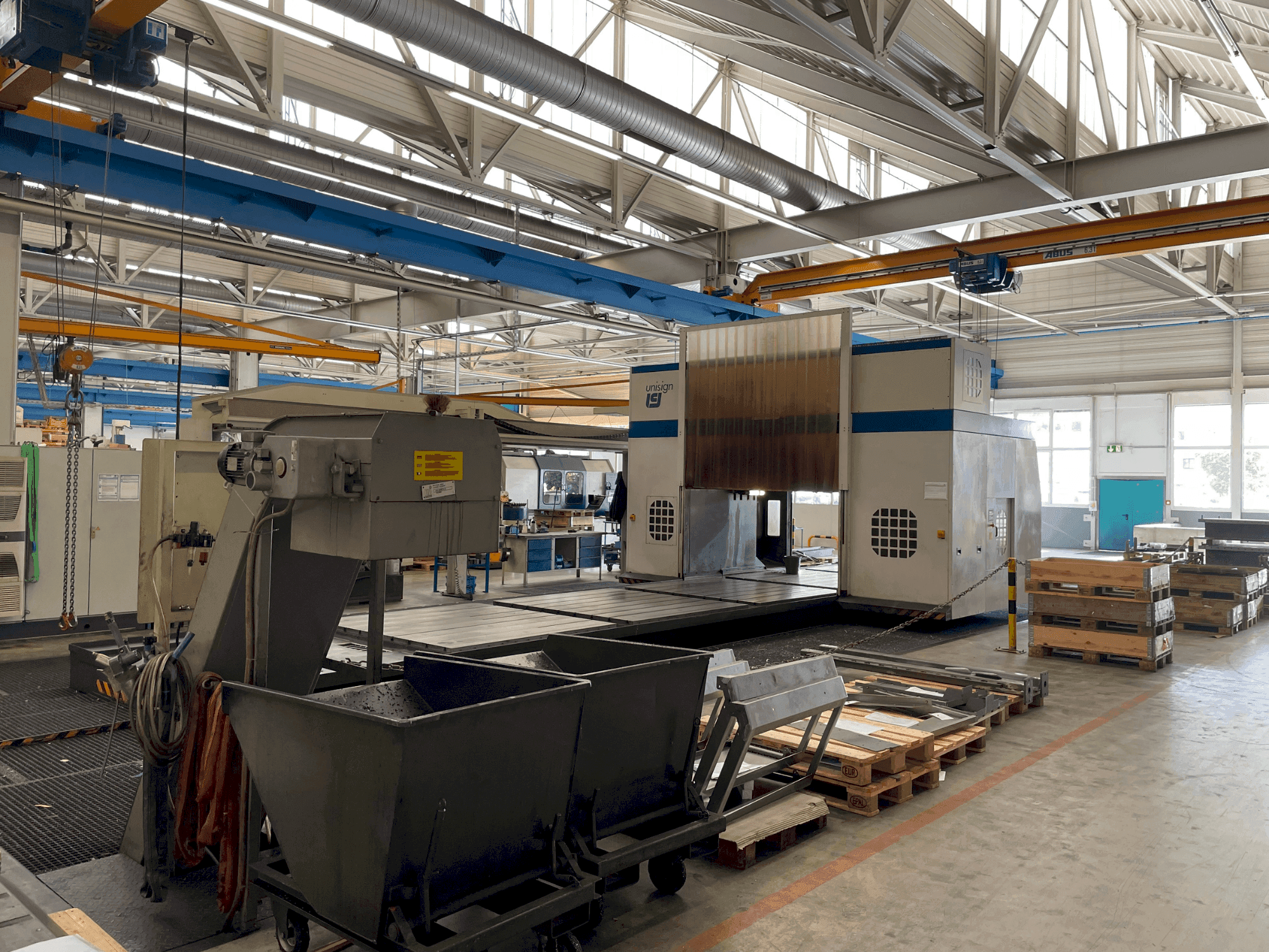 Vista Frontal da Unisign UNIPORT 6000 máquina