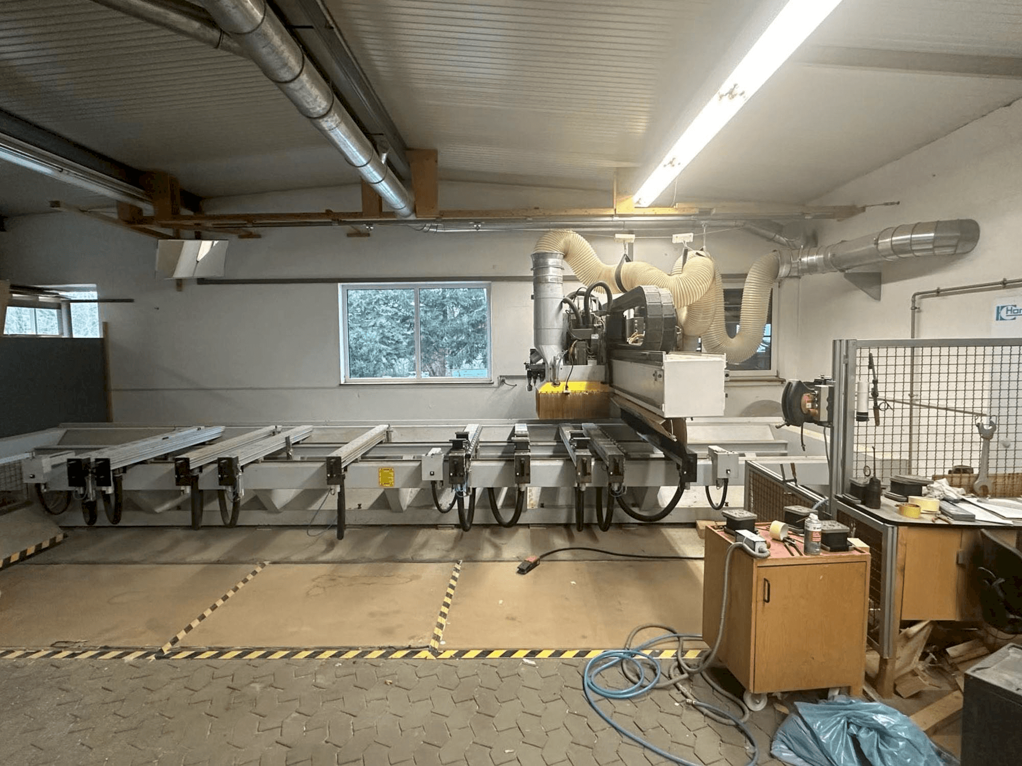 Vista Frontal da HOMAG BAZ20/50/16/K máquina