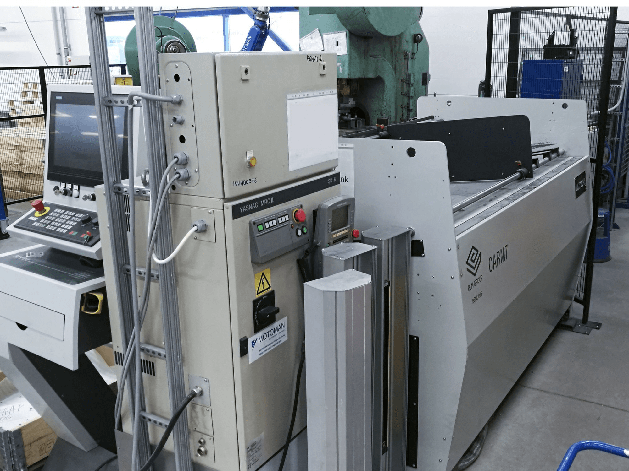 Vista Frontal da BLM SMART máquina