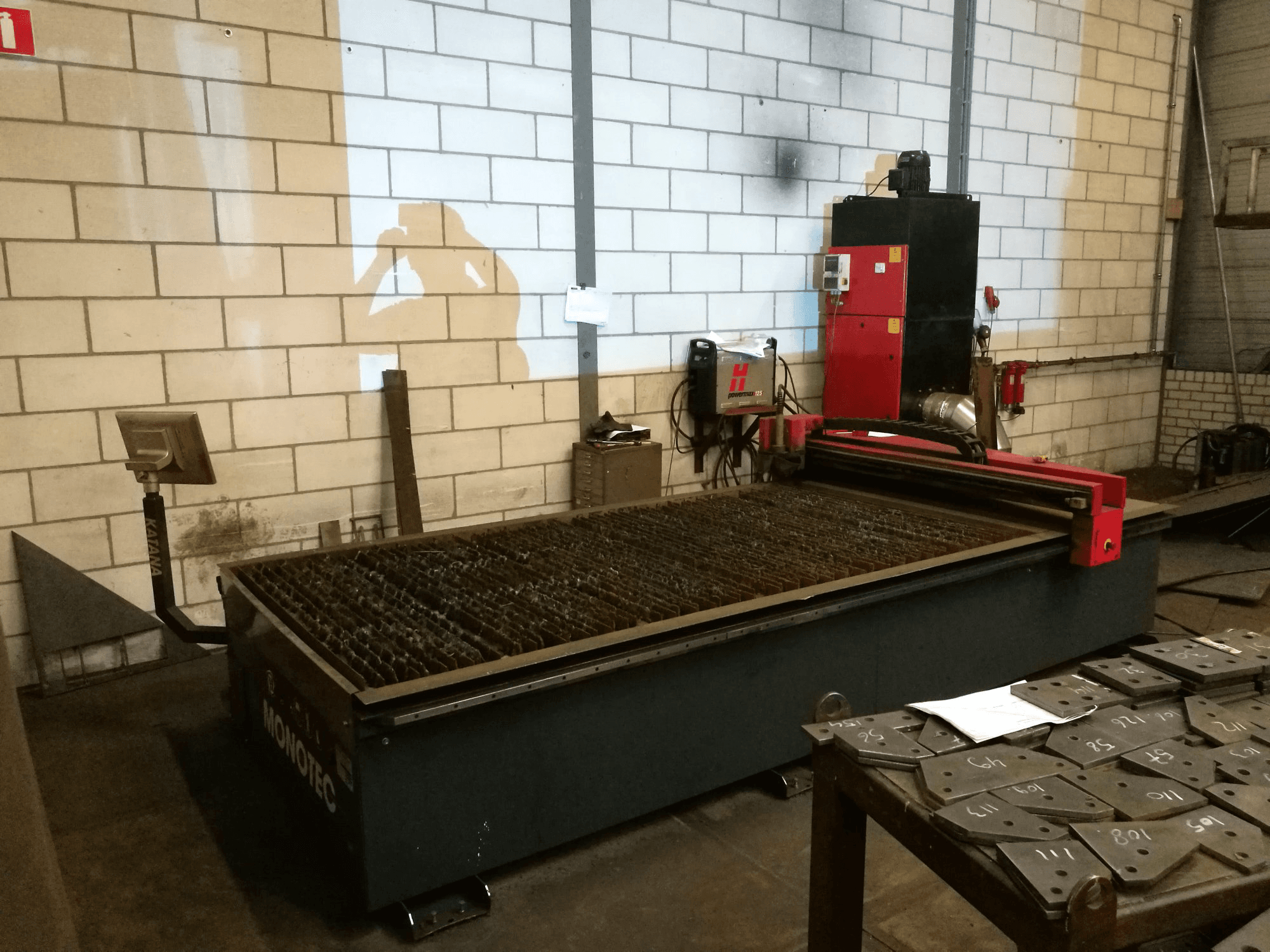 Vista Esquerda da KOIKE MONOTEC máquina