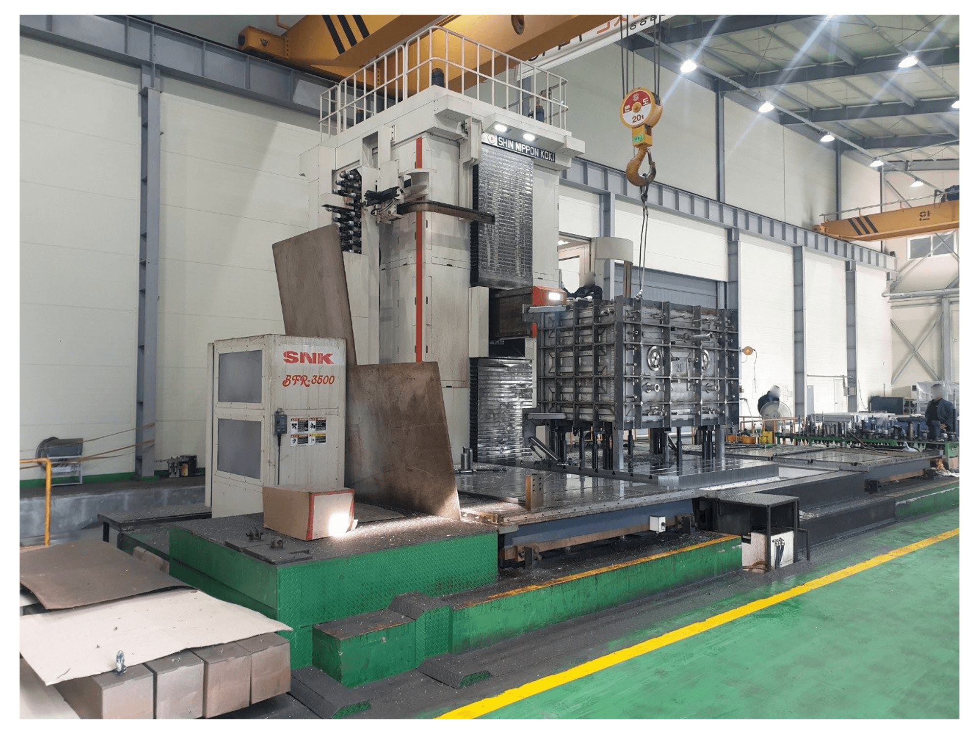 Vista Frontal da SNK BFR-3500 máquina