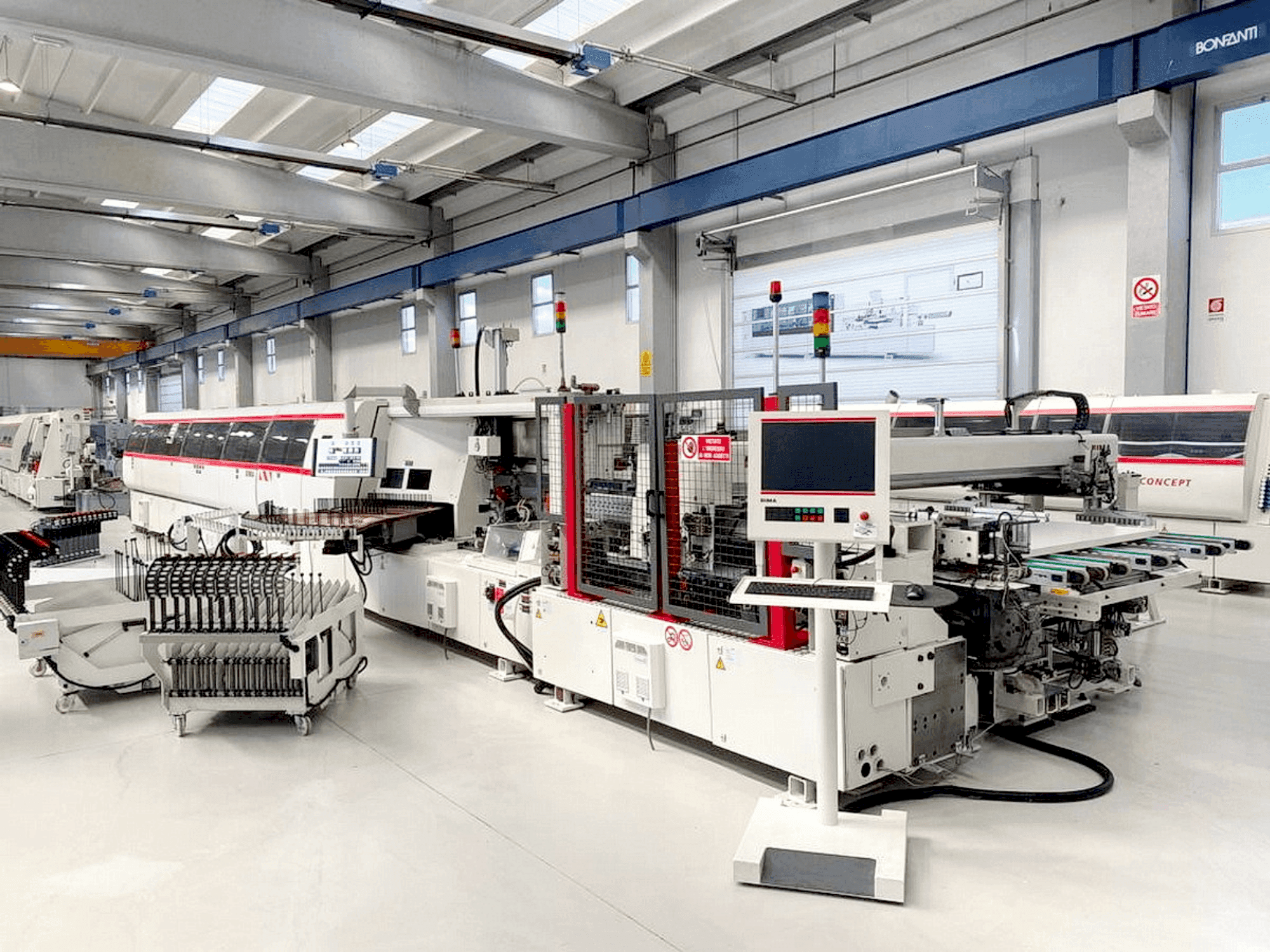 Vista Frontal da IMA NOVIMAT LASER System/I/R75/1110/R3 máquina