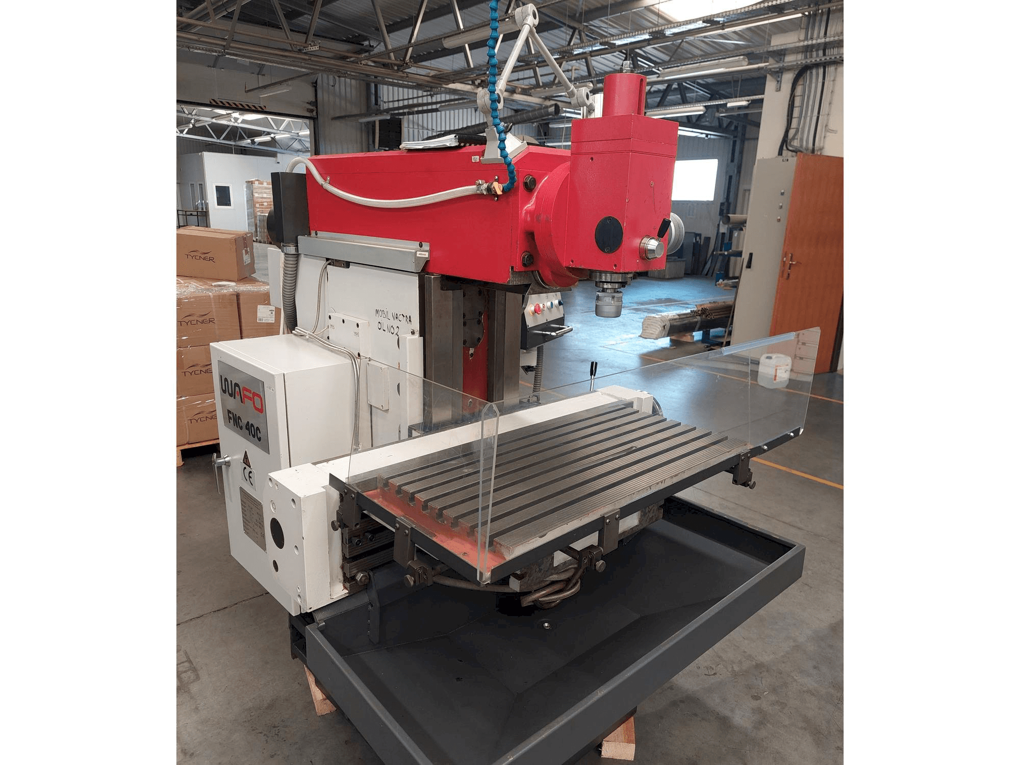 Vista Frontal da WAFO FNC 40C máquina