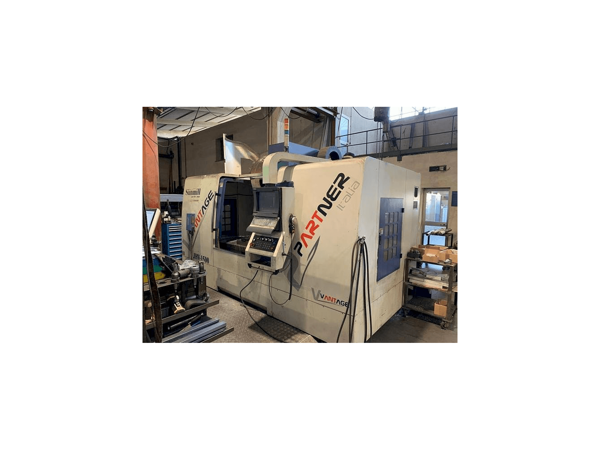 Vista Frontal da SUNMILL PARTNER VANTAGE JHV-1500 máquina