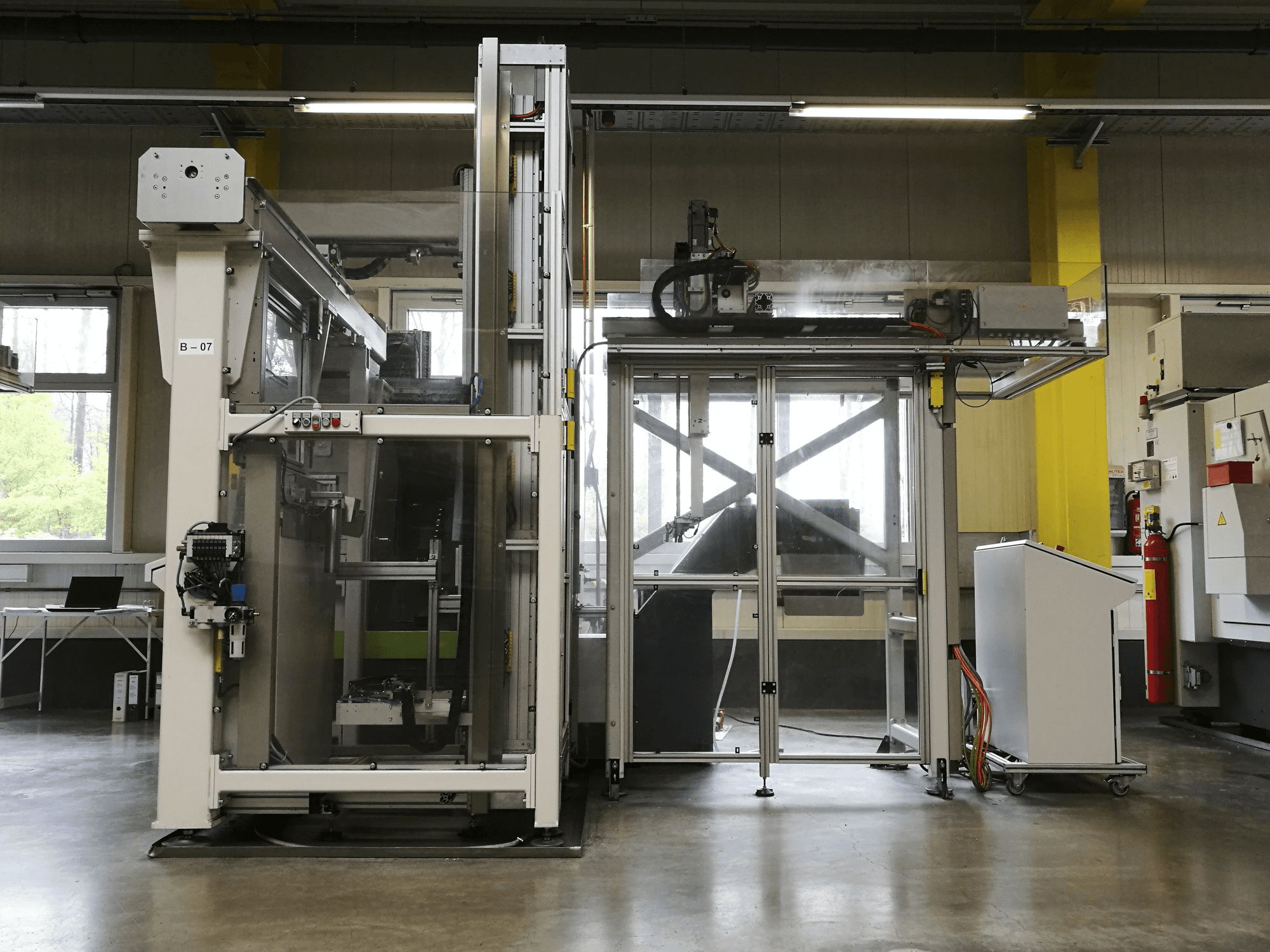 Vista Frontal da Benzinger GOFuture-B1 máquina