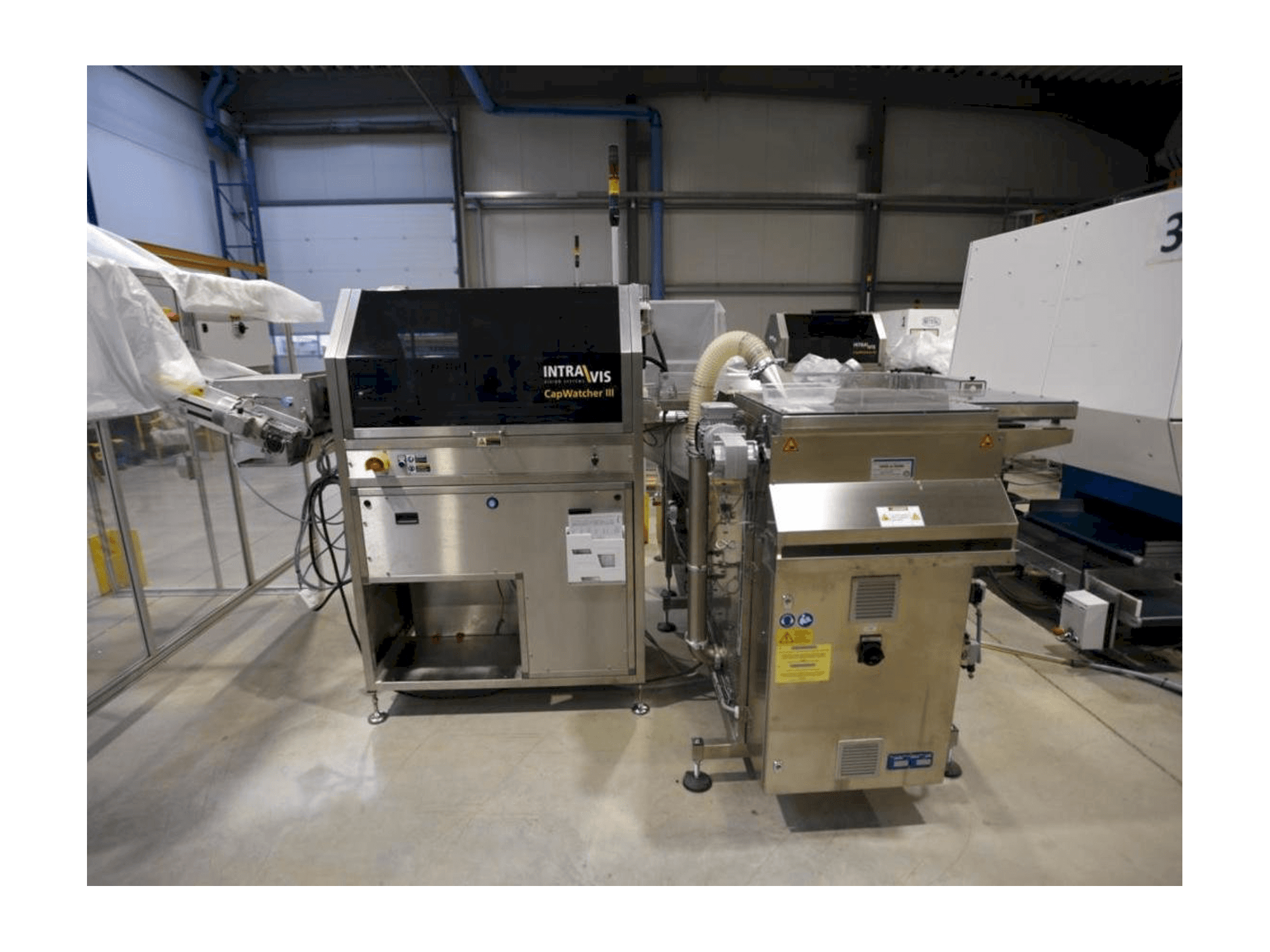 Vista Frontal da INTRAVIS Capwatcher 6431 máquina