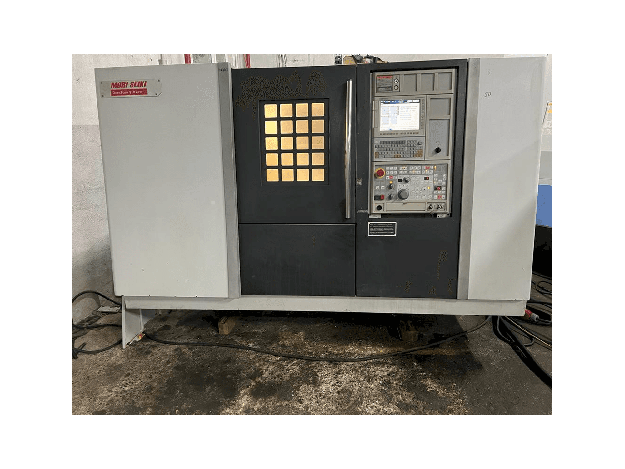 Vista Frontal da DMG Mori Seiki DuraTurn 310 eco máquina