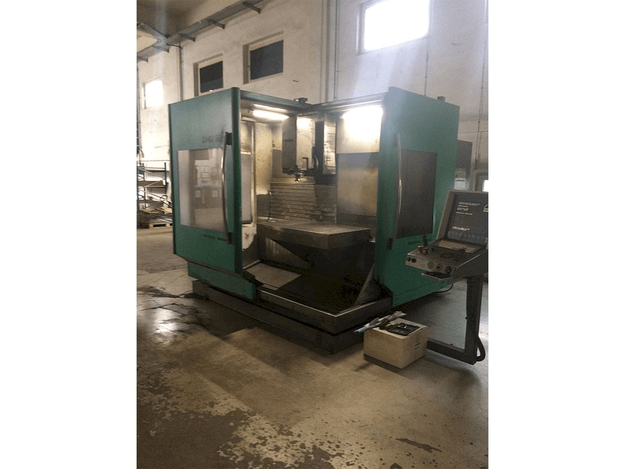 Vista Frontal da DMG 80E máquina