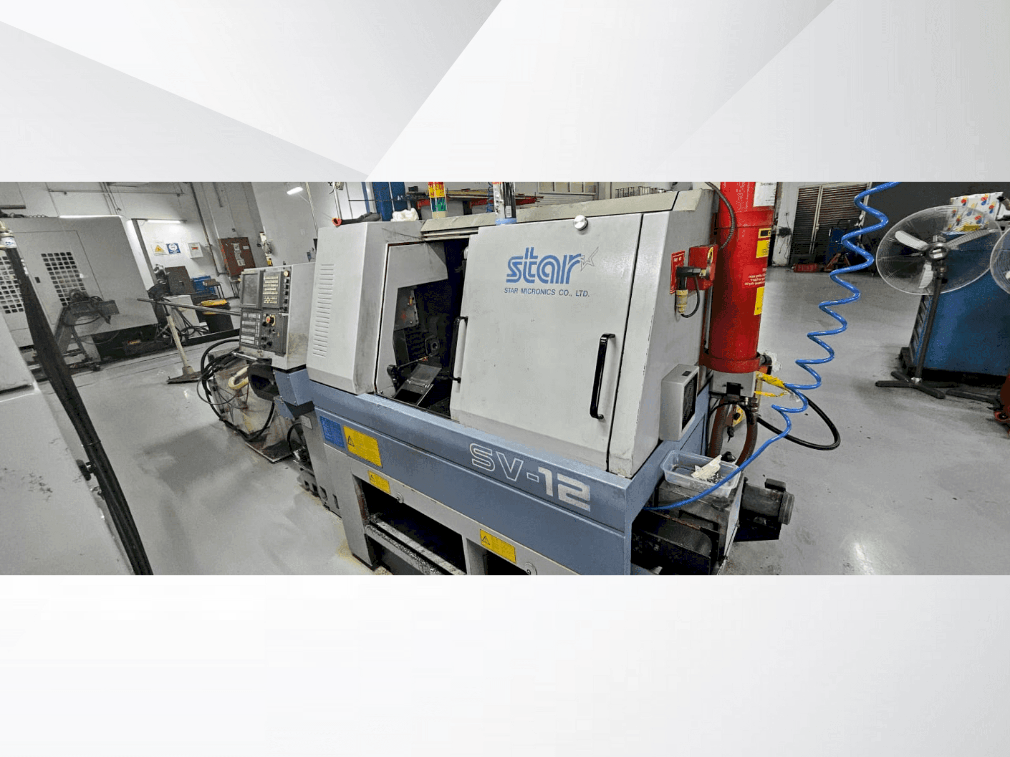 Vista Frontal da Star SV-12 máquina